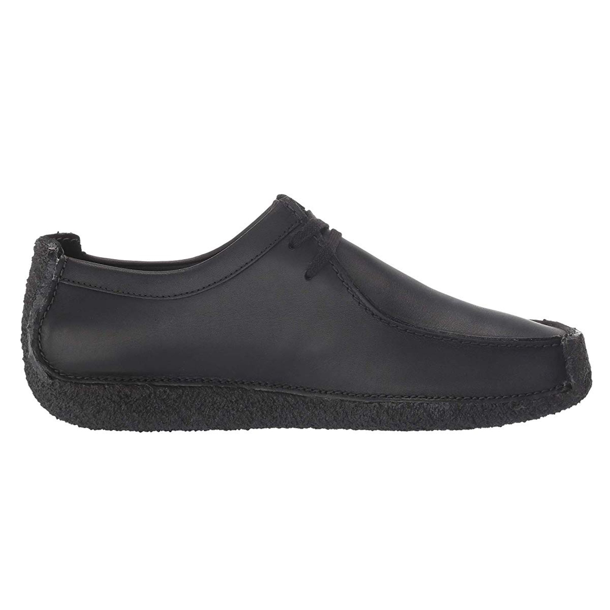 Clarks Natalie Black Leather - Walmart.com