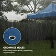thumbnail image 5 of Outsunny 10' x 10' Canopy Cover with Weight Bags, UPF50+ Pop Up Canopy Replacement Top, Navy Blue, 5 of 10