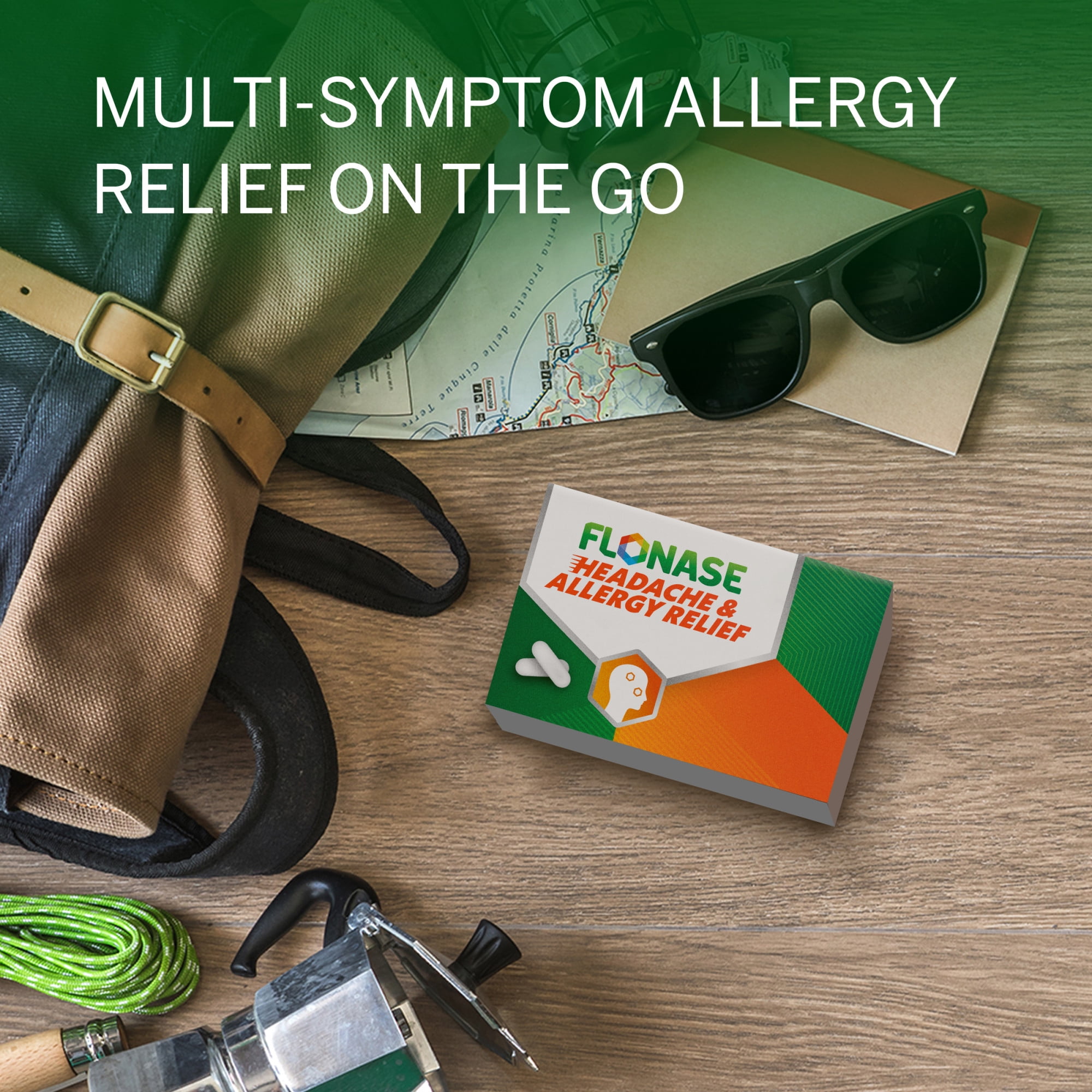 Flonase Headache and Allergy Relief Pills, 96 Caplets
