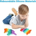 thumbnail image 2 of Pop on It Fidget Toys 2 Pack Rainbow Bubble Sensory Fidget T Fescuty N/A, 2 of 2