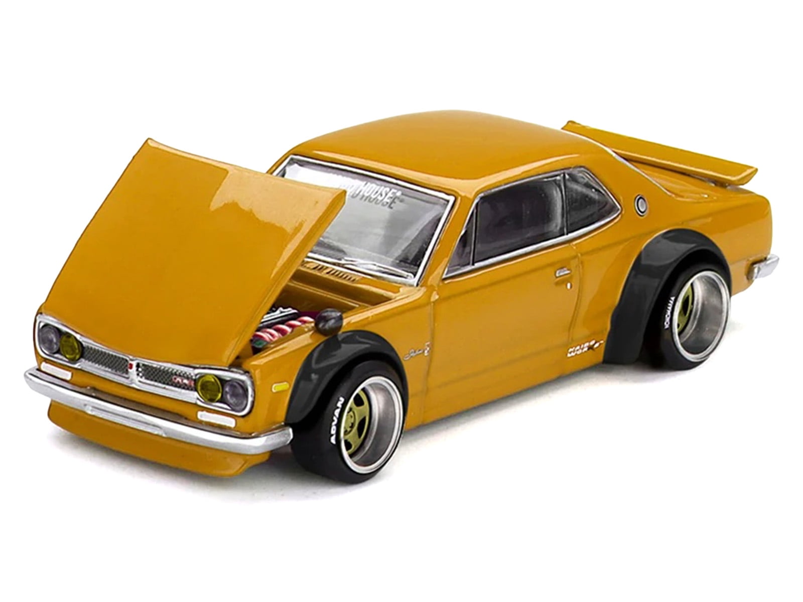 MINI GT 1/64 - NISSAN Skyline GT-R (KPGC10) Kaido Street V2 - 1969