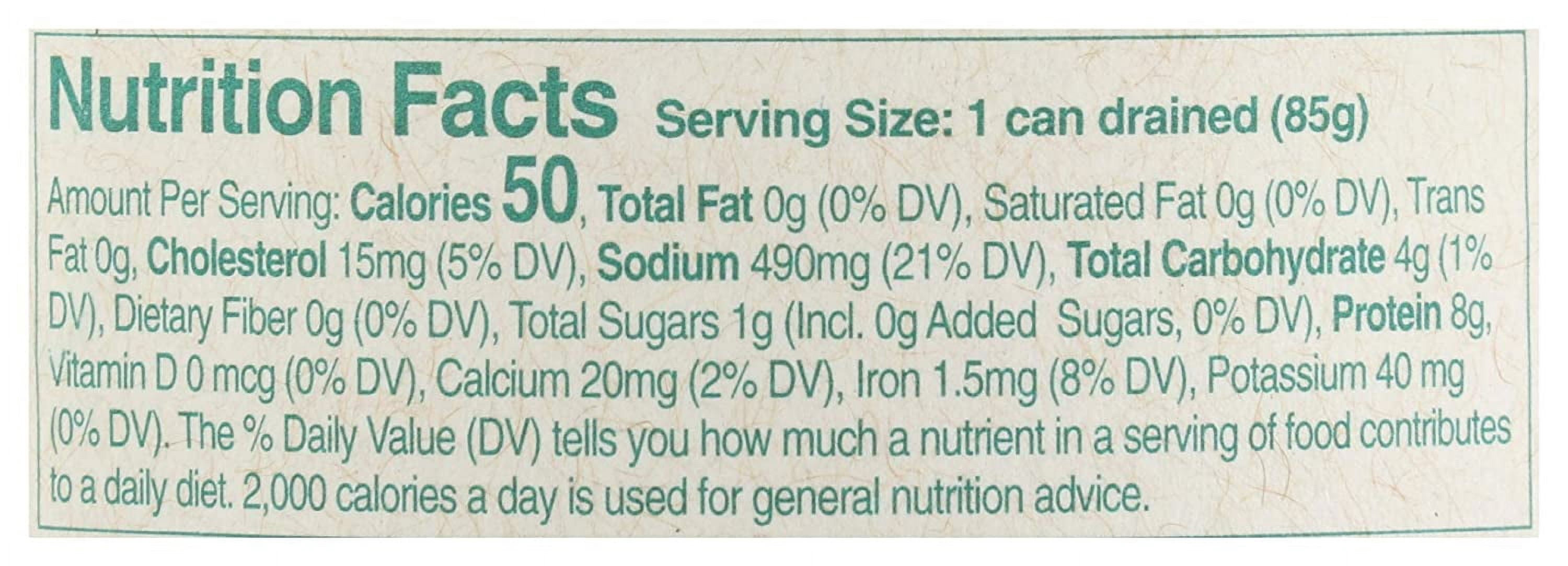 CLAMS WHOLE CANNED Pack of 12