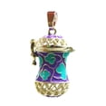 thumbnail image 4 of Medallón colgante de perfume difusor de aceite esencial Hugo 28x14mm Collar colgante, 4 of 10