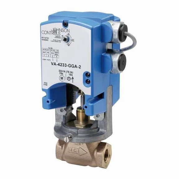 Johnson Controls Elect Globe Valve Actuator, Proportional VA-4233-GGA-2