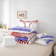 thumbnail image 6 of Castle Fairy Kids Sport Baseball Twin Bedding Sets,Graffiti Splash Bedding Comforter Set, 6 of 8