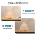 thumbnail image 4 of 400ml Essential Oil Diffusers with Remote Control Aromatherapy Diffuser 7 Color Change Lights 4 Timer Quiet Safety Air Scent Diffuser for Home Office Bedroom (Light), 4 of 8