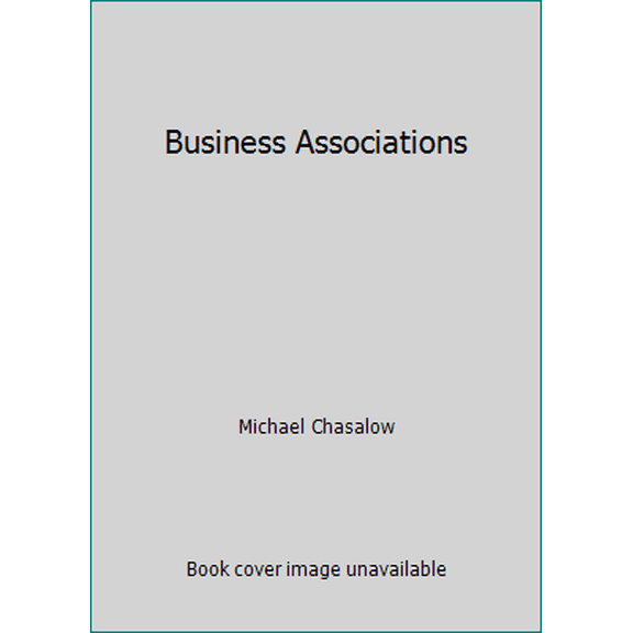 Pre-Owned Business Associations (Paperback) 1634596005 9781634596008