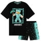 thumbnail image 1 of Conjunto de pijama de Minecraft para niños, pantalones cortos de algodón, 9 a 10 años, 1 of 6