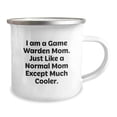 thumbnail image 2 of Funny Game Warden Mom Gifts for Game Wardens - 'I Am A Game Warden Mom' Camping Mug, Ideal Gift for Christmas Unique Gifts from Family to Friends, 2 of 4