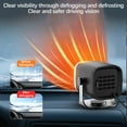 thumbnail image 5 of Car Heater for Vehicles - Portable 12V Heater & Defroster with 90W Fast Heating/Cooling, Plug-In Warmer Fan for Quick Defogging, Easy Installation Feature, Ideal for Truck RV Tent, 5 of 6