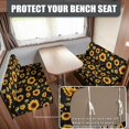 thumbnail image 3 of Pzuqiu Yellow Sunflower Camper Cushion Slipcover Scratch Resistant 2Pcs Rv Dinette Cushion Cover Replacement Lightweight Rv Accessories for Travel Trailer Couch Rv Booth Seat, 3 of 6