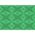 thumbnail image 1 of Ahgly Company Machine Washable Indoor Rectangle Transitional Lime Mint Green Area Rugs, 6' x 9', 1 of 7