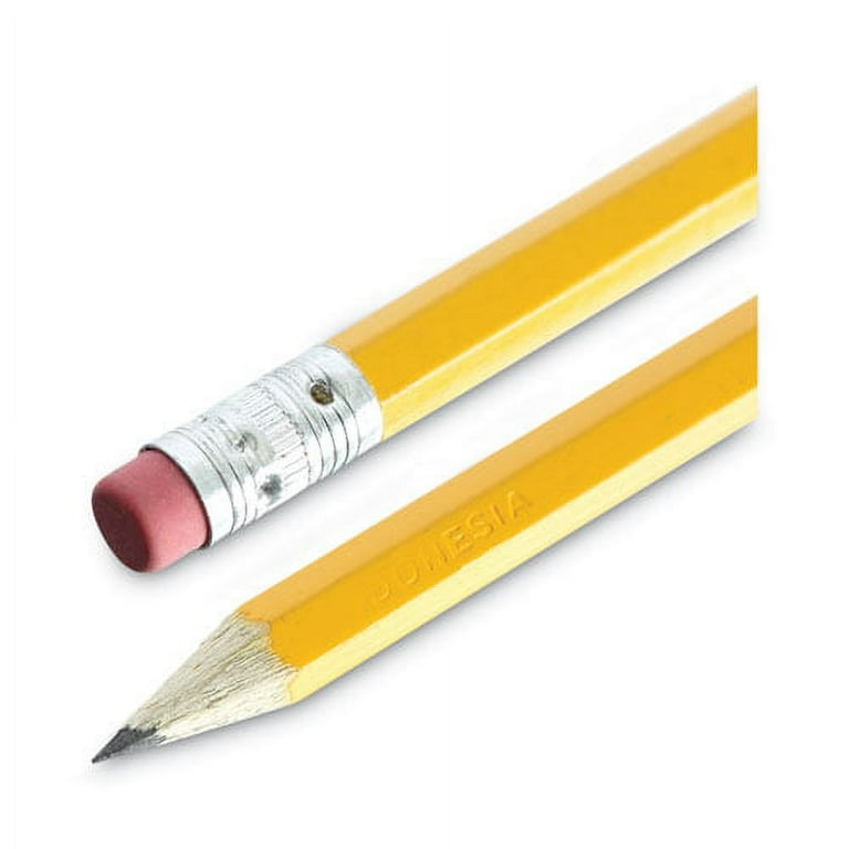 Staedtler HB #2 Blue Wood Cased Pencils, 50ct with 50 Eraser Caps, 1 Pencil Sharpener