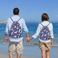 thumbnail image 5 of Daiia Cute Dog Pattern Drawstring Backpack, Gym Bag, Lightweight Backpack, Water-Resistant Bag Travel Sports Backpack, Fitness Bag, Yoga Bag-Small, 5 of 6