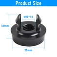 M10x1.5 Manual Gear Shift Knob Boot Retainer Adapter for Honda Civic