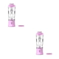 thumbnail image 1 of Yuarrent Licuadora portátil Exprimidor de 600 ml de alta capacidad Hecho de plástico de grado alimenticio Mezclador de frutas multifuncional Type4 NO4, 1 of 6