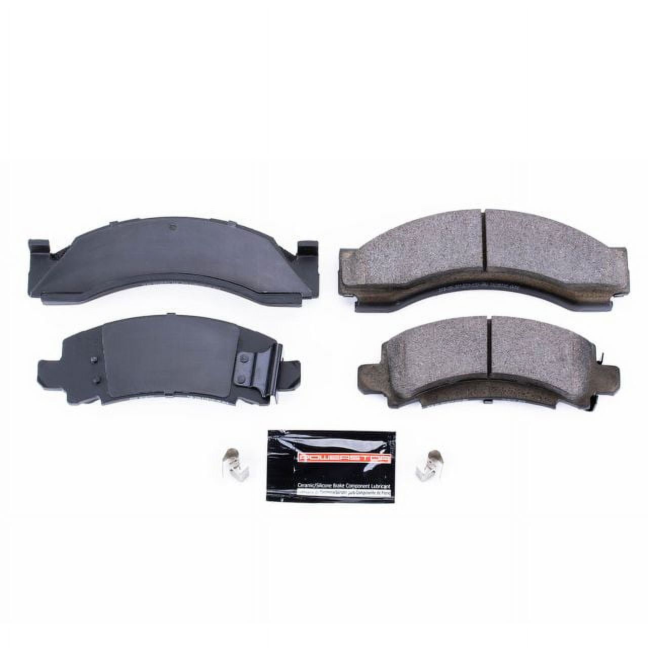 Power Stop Z23-149 Z23 Evolution Sport Carbon Fiber-Ceramic Brake Pad w/Hardware -Front or Rear