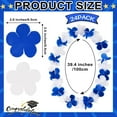 thumbnail image 3 of JUNEBRUSHS 24 Pack Patriotic Leis Red White and Blue Flower Leis, 4th of July Garlands Hawaiian Luau Flower Necklaces Bulk for Fourth of July, Memorial Day, Independence Day Decorations Party Favors, 3 of 10