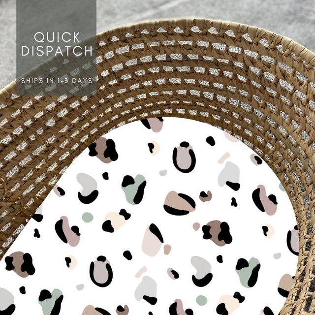 Estampado de leopardo pastel