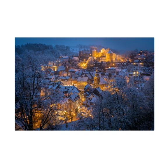 Adrian Popan 'A Winter Tale' Canvas Art
