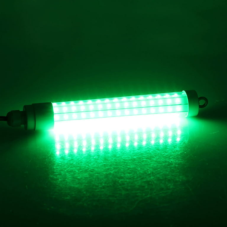 EIMELI LED Submersible Fishing Green Light Underwater Night Finder