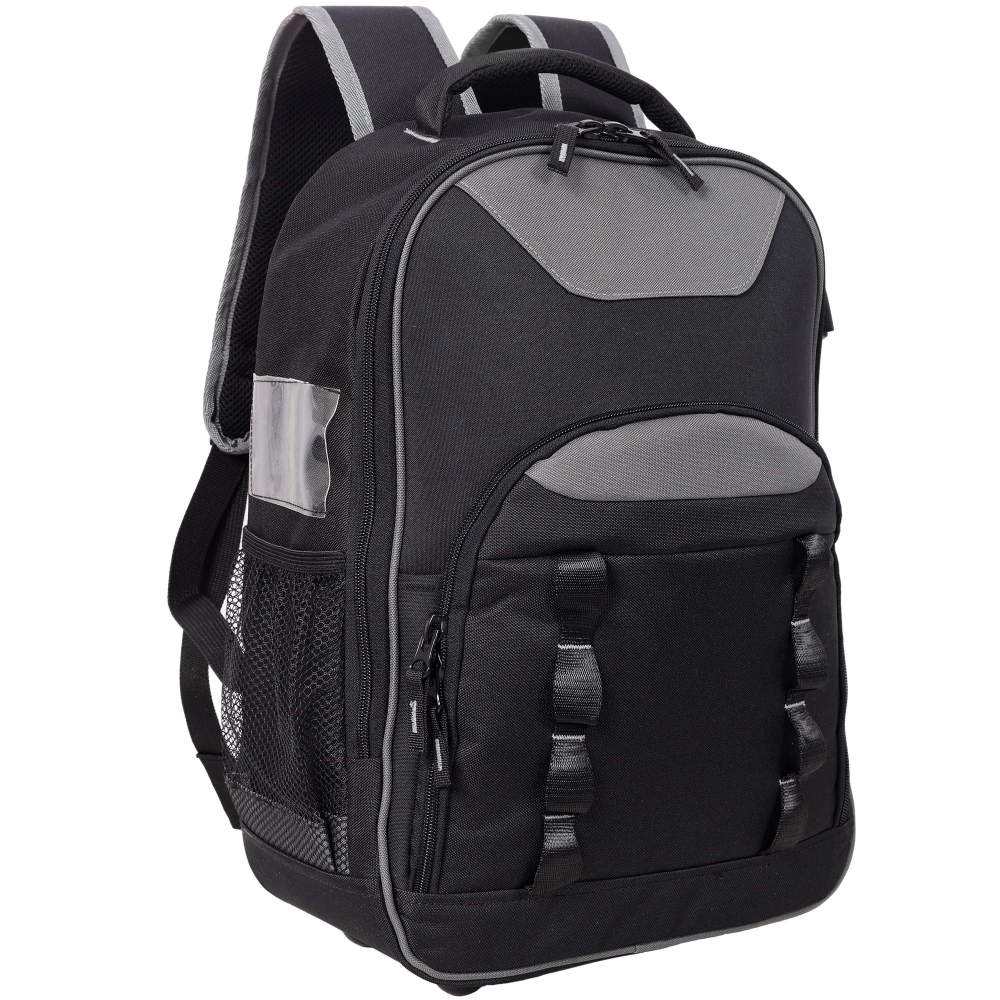 AsterOutdoor Tool Backpack Heavy-Duty Tool Bag with Multiple Pockets for Electricians & Technicians