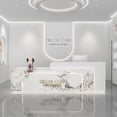 thumbnail image 1 of Commercial Cash Reception Desks Office Register Shop Lectern European Reception Desks Rostrum Escritorio Gamer Bar Furniture My Lux Decor Round, 1 of 8