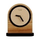 thumbnail image 2 of Reloj de escritorio silencioso, reloj de escritorio, reloj analógico de diseño simple, silencioso y portátil, reloj que no hace para mesita de, 2 of 9