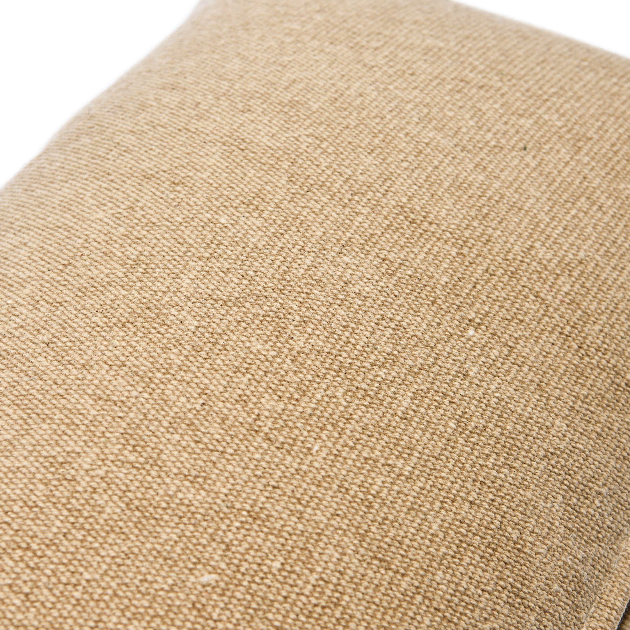 Creative Co-Op Woven Canvas Lumbar Pillow Cover
