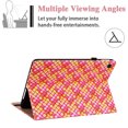 thumbnail image 3 of Allytech Case for Galaxy SM-T220/SM-T225/T227 Cover with Pencil Holder, Galaxy Tab A7 Lite 8.7" inch 2021 Cover, PU Leather Shockproof Card Slots Wallet Case for Samsung Tab A7 Lite 8.7" 2021, Rose, 3 of 5