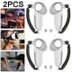 thumbnail image 1 of 3 Pares Empuñaduras Controlador TPU para Accesorios Meta Quest VR () Blanco, 1 of 4