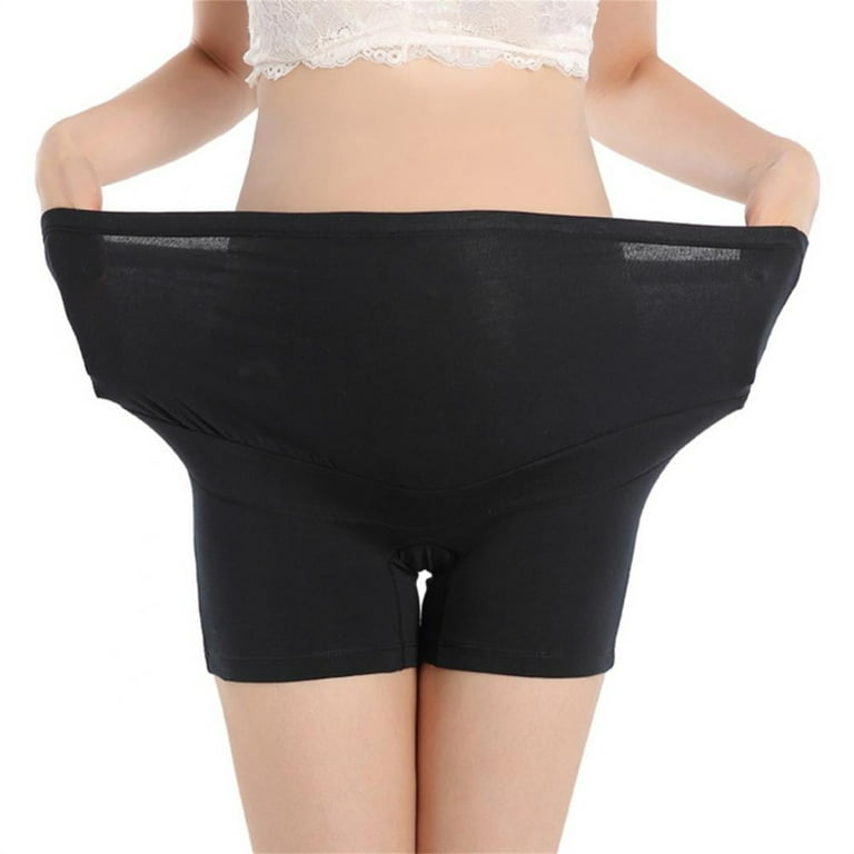 BIZIZA Womens Boxer Briefs Underwear Plus Size Soft Womens Tummy