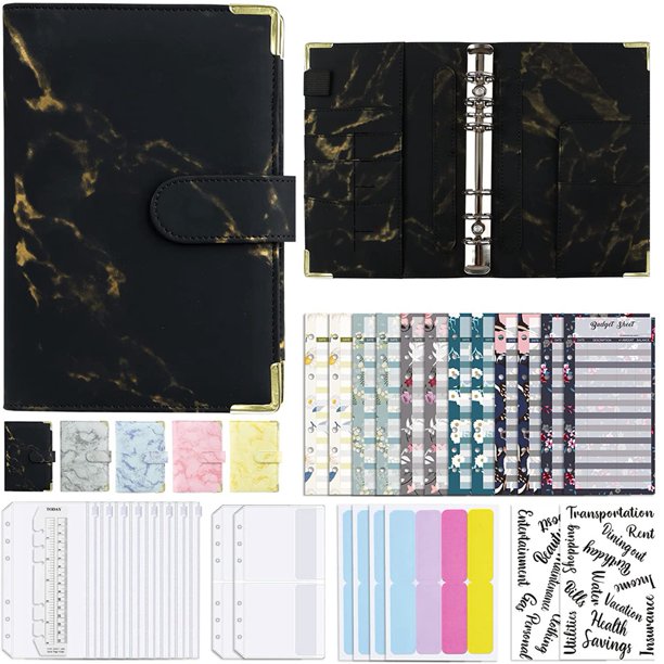 29 Pack Budget Binder Set, Cash Binder, Cash Savings Organizer Wallet