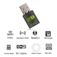 thumbnail image 3 of 3X Adaptador Bluetooth WiFi USB, Receptor Externo de Red Inalámbrica de Banda Dual de 600 Mbps, Dongle WiFi para PC / Computadora Portátil / Computadora de Escritorio, 3 of 5