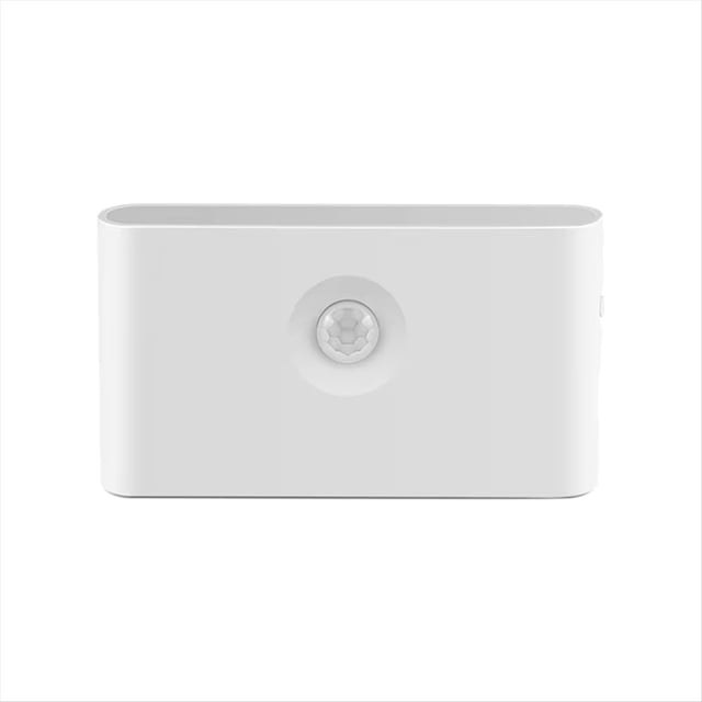 Lámpara de pared LED inteligente con sensor de movimiento y carga USB para iluminación de dormitorio, pasillo y armario.