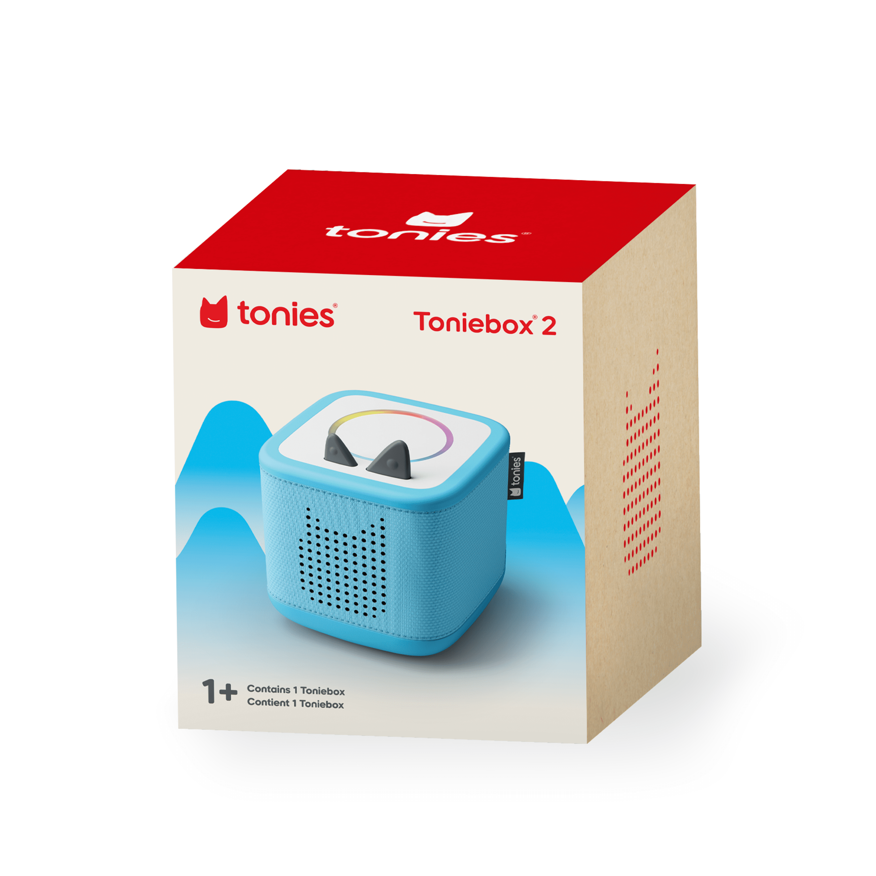 tonies Coffret Toniebox 2 avec Elsa, Olaf et Anna de Frozen – Bleu ciel (Anglais)