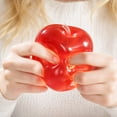 thumbnail image 4 of 2.4" Sugar Ball Stress Ball, Red Apple Slow Rise Malt Squishy Fidget Toy, Soft Sensory Squeeze Ball for Adults Kids, Anxiety Relief Toy for Party Favors Classroom Prizes Goodie Bag Fillers, 4 of 6