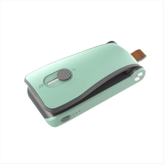 Selladora de Bolsas con Parte Posterior Magnética, Sellado Rápido, Portátil, Miniselladora de Bolsas Recargable por USB, Sellado Rápido por para Plástico
