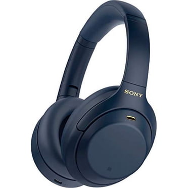 Sony WH-1000XM4 Wireless Noise-Cancelling Over-The-Ear Headphones Midnight Blue