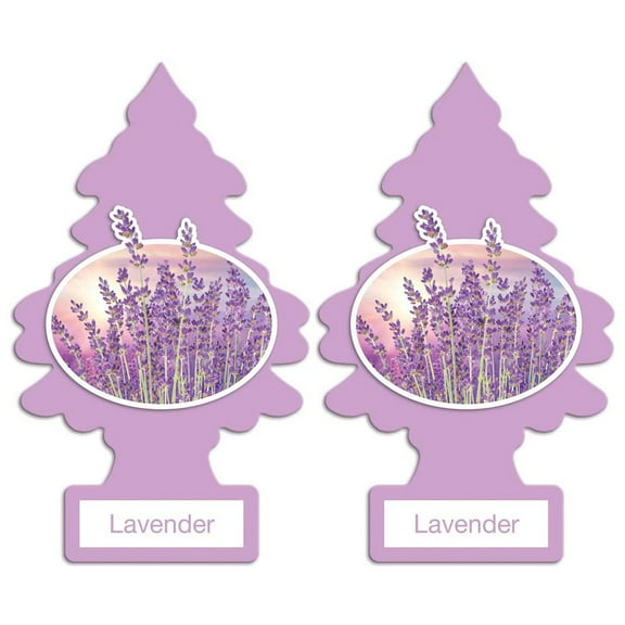 Little Trees Car Air Freshener, Little Trees Lavender (Pack of 2)