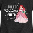 thumbnail image 3 of Disney Princess - Full Of Christmas Cheer Ariel - Youth Girls Short Sleeve T-Shirt, 3 of 5
