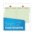 thumbnail image 3 of Heavy-Duty Pressboard Folders w/ Embossed Fasteners Letter Size, Green, 25/Box, 3 of 7