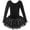 Black, variant on Dancina Girls Skirted Leotard Sparkle Long Sleeve Tutu Ballet Dress