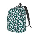 thumbnail image 2 of Daiia Daisies Flowers Vintage Canvas Backpack for Men and Women ,Hiking Backpack,Travel Laptop Bag for School,Large Capacity Backpack, 2 of 8