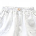 thumbnail image 5 of YunPes Middle Children's Straight Tube Fashionable Loose Casual Jeans Girls Size 16 Shorts, 5 of 6