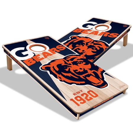 YouTheFan NFL Chicago Bears 2 x 4 Cornhole Game No Bags