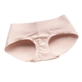 thumbnail image 1 of Braguita moldeadora de cadera sin costuras, transpirable, suave, gruesa, con almohadilla de esponja, ropa interior para levantar glúteos, color piel XL, 1 of 13