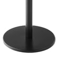 thumbnail image 6 of Coffee Sofa Side Table, Black Oak, Wood, Round, Living Kitchen Cafe Bistro Hospitality Restaurant, Modern Contemporary HB36392, 6 of 9