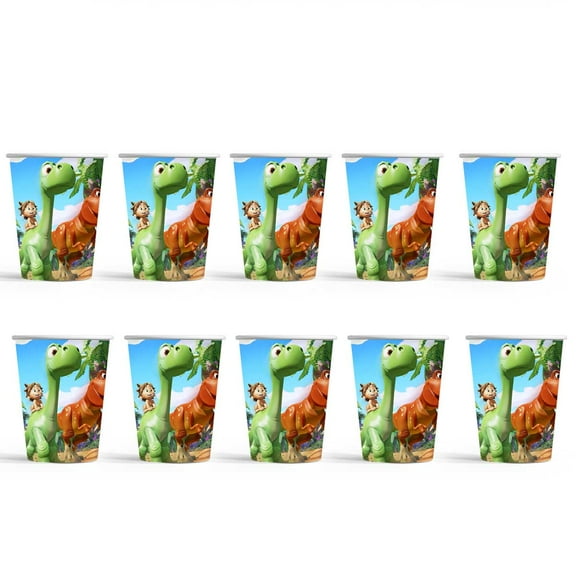 The Good Dinosaur Birthday Party Supplies Cups Tableware Disposable Paper Mouthwash Drinking Cups