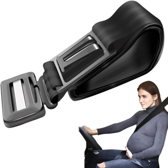 YTTAL Pregnancy Safety Belt Cover, Universal Seatbelt Shoulder Pad Set and Cushion, an in-car Accessory Designed to Enhance Riding Comfort. (Pink)